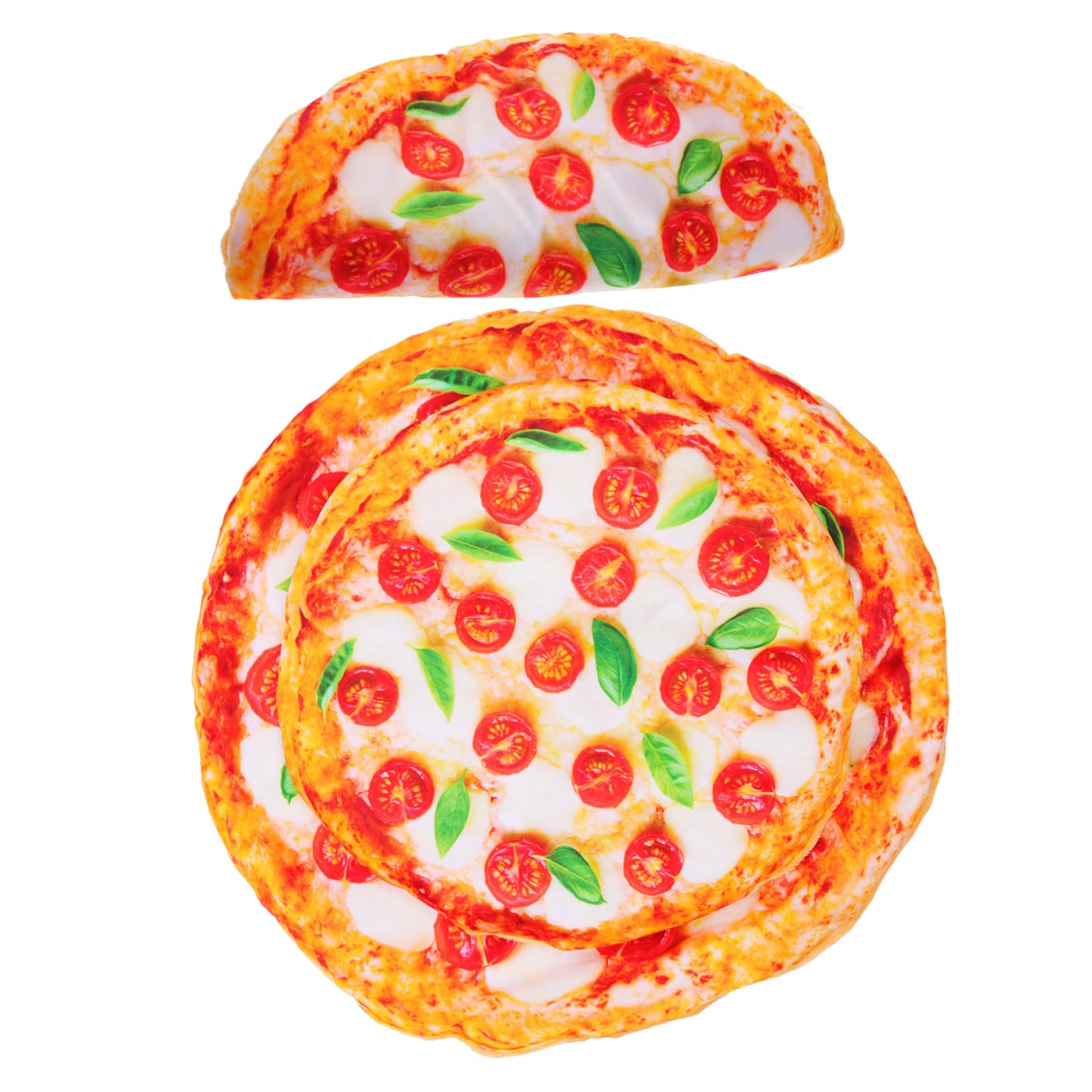 Coussin chaud pour petit chien motif pizza idéal pour des siestes sereines au salon