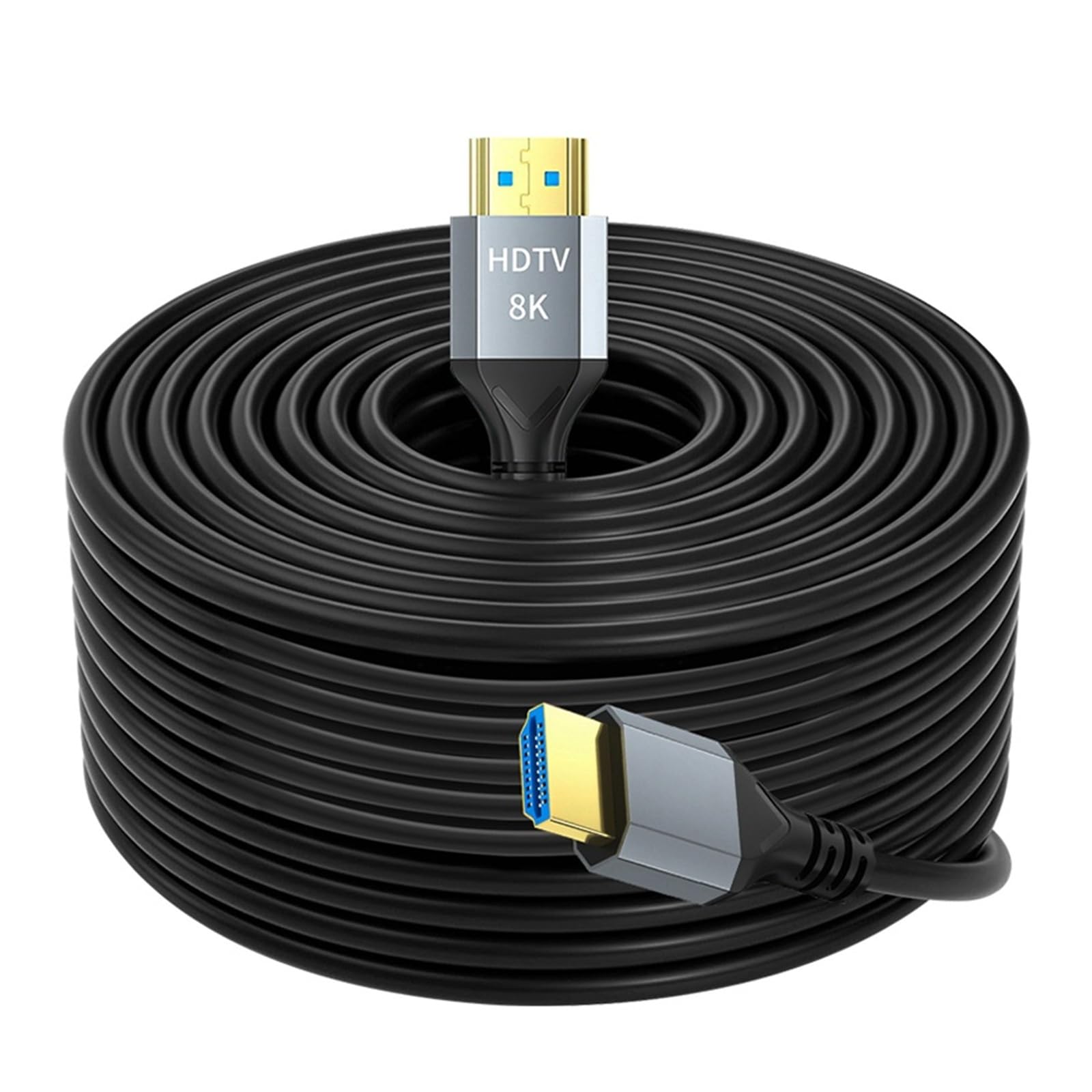 Cavo Di Prolunga Lungo HDMI 2.1 Da 48 Gbps, Supporta Segnali Video E Audio 8K, 4K, HDR, HDCP, EARC, Adatto for Smart TV, PC, Console Di Gioco, Lunghezze Disponibili Da 1 M A 10 M(8m)