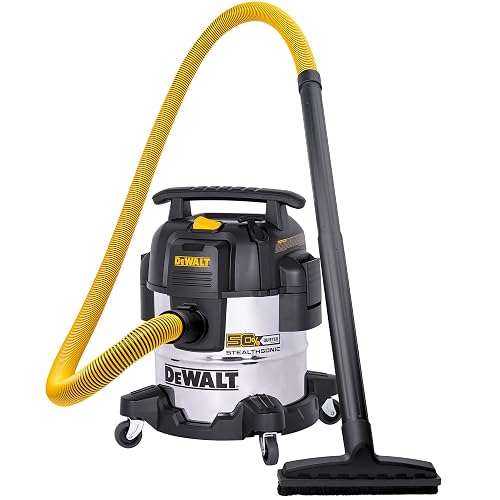DEWALT 5 Gallon 4 HP STEALTHSONIC Shop Vacuum Wet and