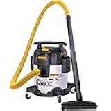5 Gallon 4 HP STEALTHSONIC Shop Vacuum Wet and Dry DXV05S-QTB Ultra Quiet Stainless Steel Wet/Dry Vacuum Cleaner with Powerful Suction for Garage, Jobsite, and Workshop