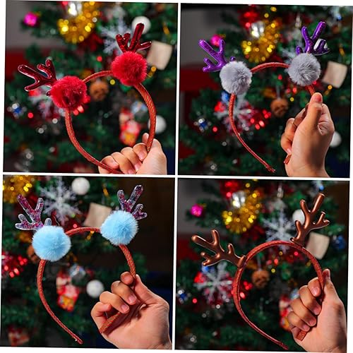 Miniatura 5 de SEWACC 12 Pcs Antler Mold Stencils for Crafts De para Gelatinas Silicone Mold Molde De para Resina Jewel Headband Elk Antler White Christmas Around