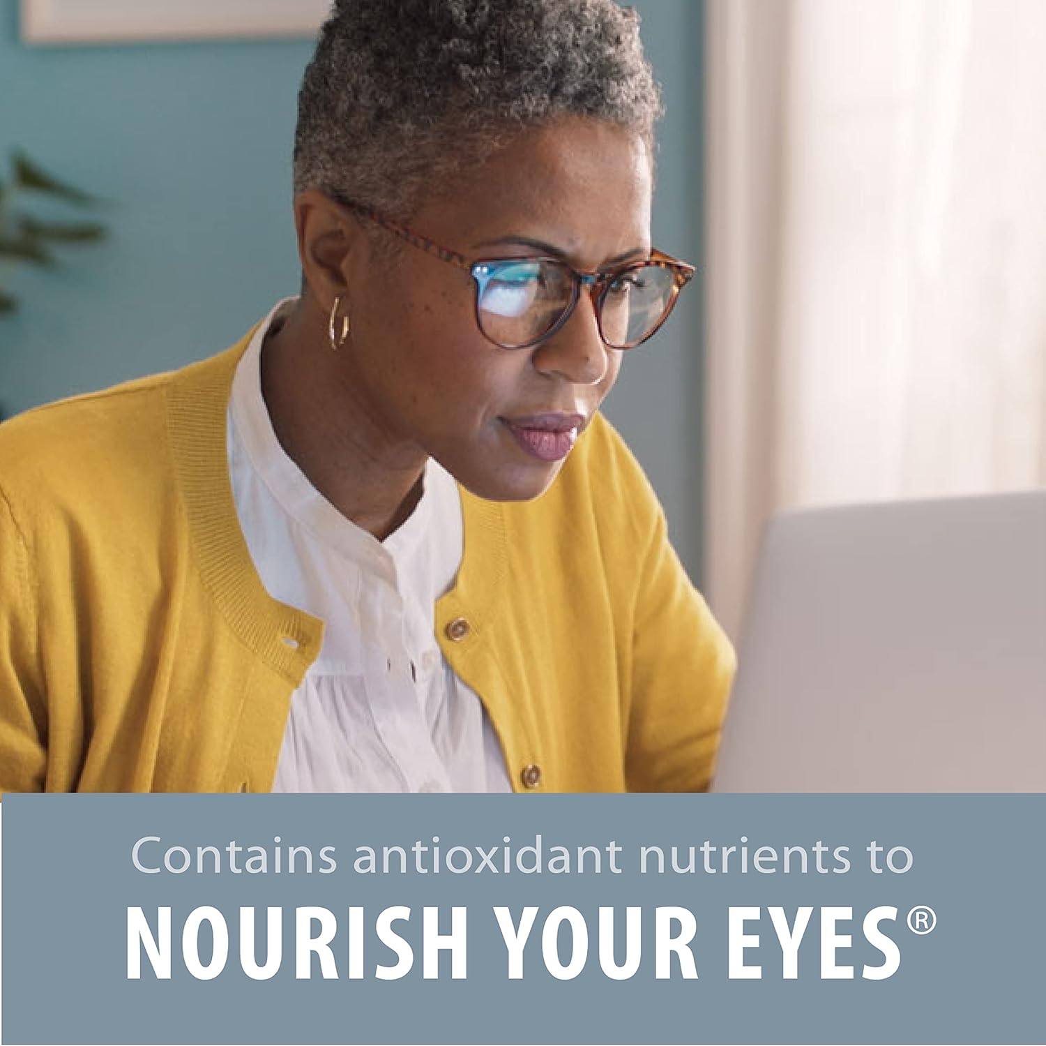 Bausch + Lomb Ocuvite Vitamin & Mineral Supplement Tablets with Lutein, 120 Count Bottle (Pack of 2) : Everything Else