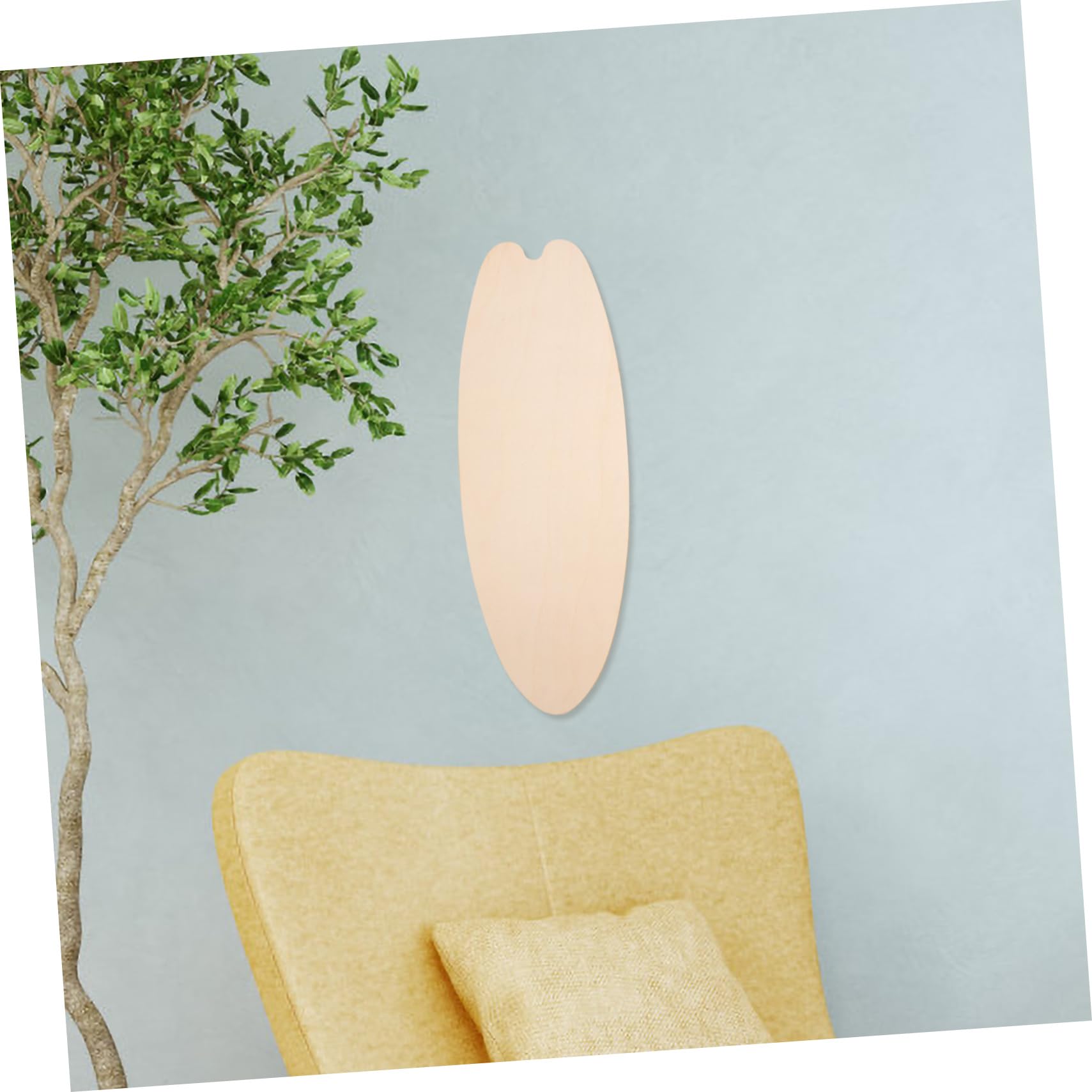 3 letreros de madera en blanco para decoración de pared sin terminar para manualidades, versátil tema de playa, placa decorativa para uso doméstico y exterior
