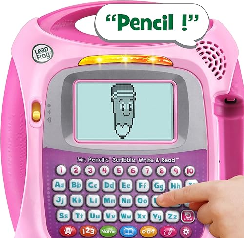 Miniatura 3 de LeapFrog El garabato de Mr Pencil, escribe y lee, rosa