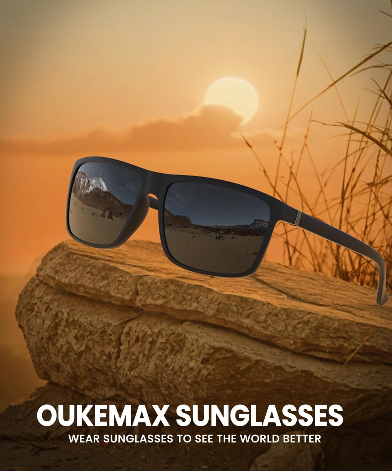 Polarized Sunglasses Men Women: Mens Sunglasses Sun Glasses for Driving Sports Fishing with UV Protection 3 Packs - Image 5