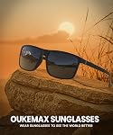 Polarized Sunglasses for-Men-Women Mens-Sunglasses: Sun Glasses for Sport Driving Fishing with UV Protection 3 Packs