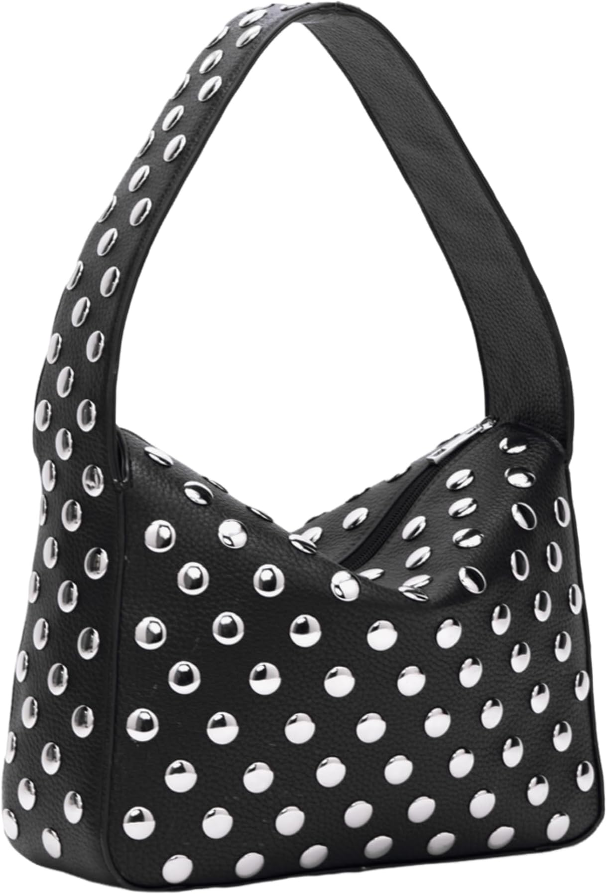 Studded Purses Y2k Shoulder Bag 90s Punk Women Small Shouder Purse Vegan Leather Designer Handbags Streetwear 2000s