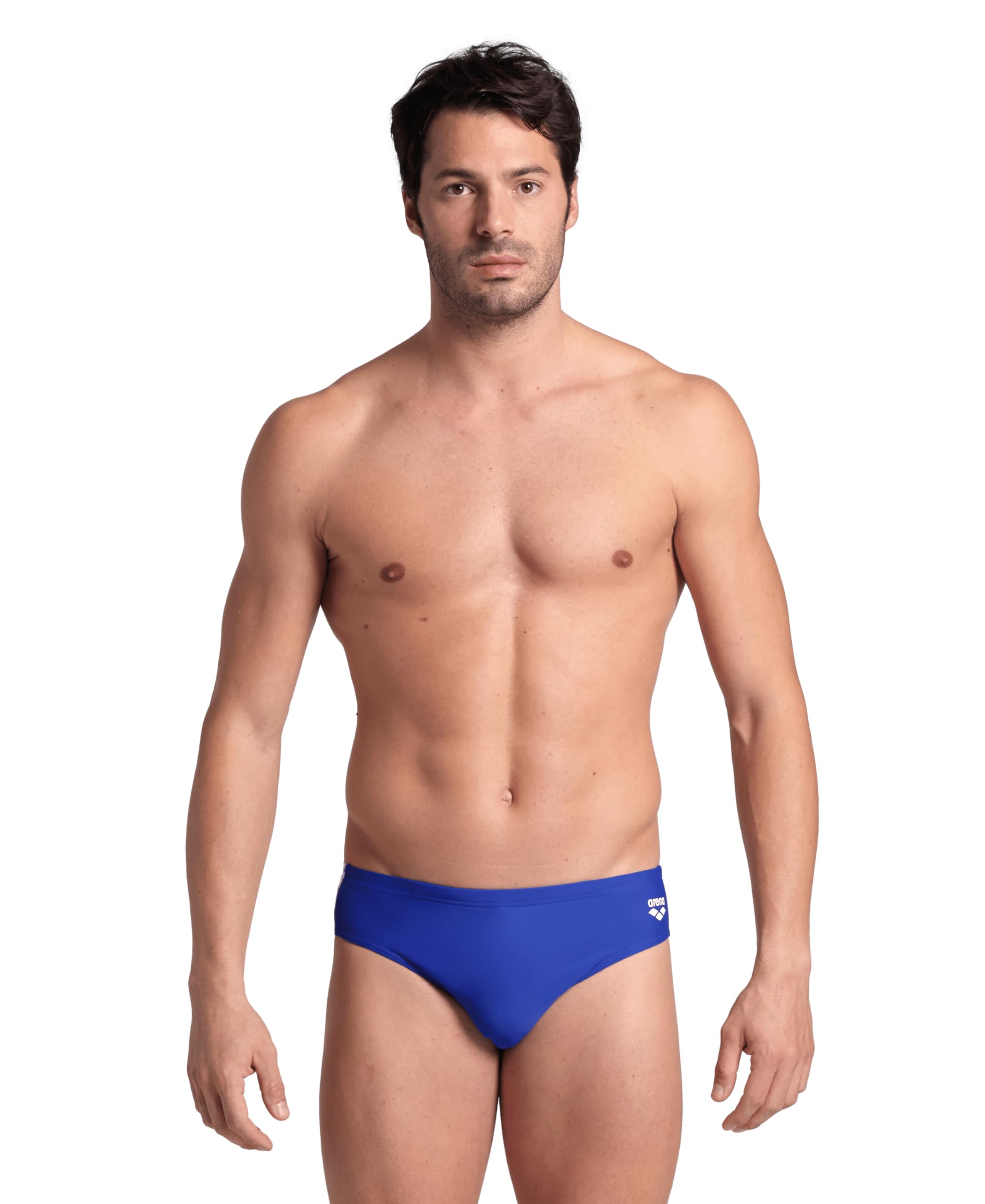 Arena Men's Royal/White Icons Swim Brief Solid