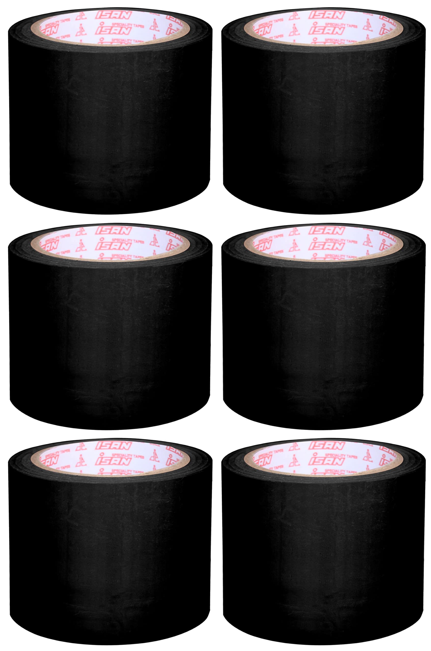 ISAN® Floor Marking Tape BLACK Colour 96mm (4" Approx) Width X 17m Length (6 pcs.) (B09HGZB4PL) Amazon Price History, Amazon Price Tracker