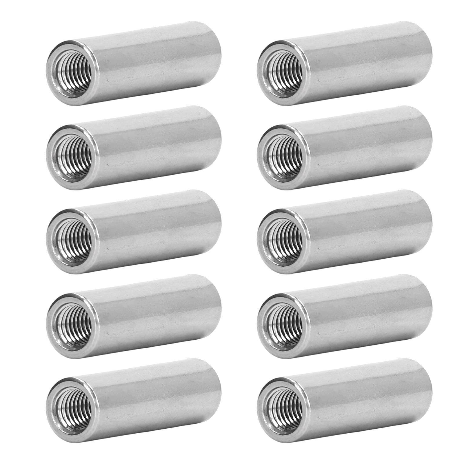 Dado Di Accoppiamento Asta 3/8-16 In Acciaio Inox 18-8