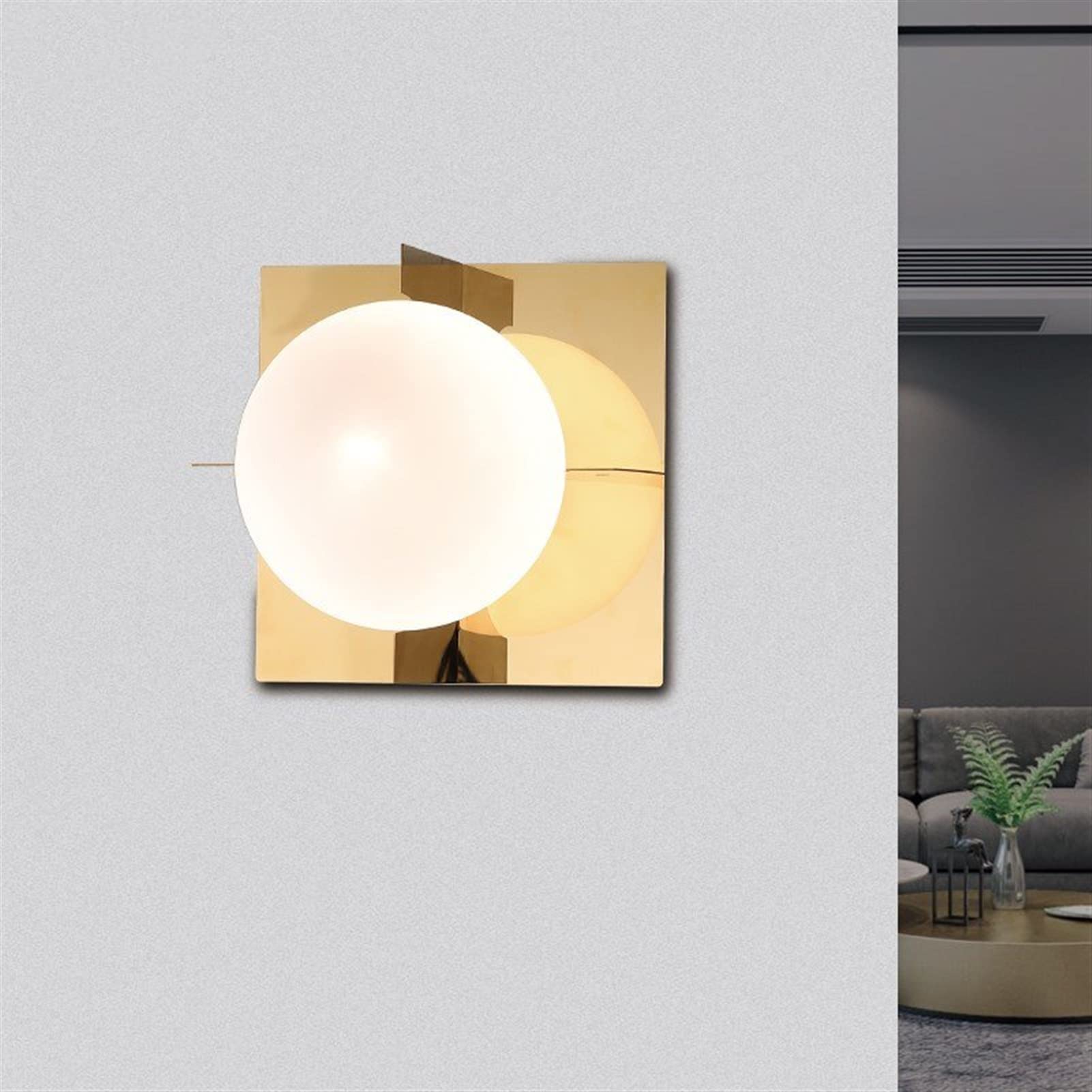 Lampe murale moderne en verre pour sublimer l'ambiance de votre chambre à coucher