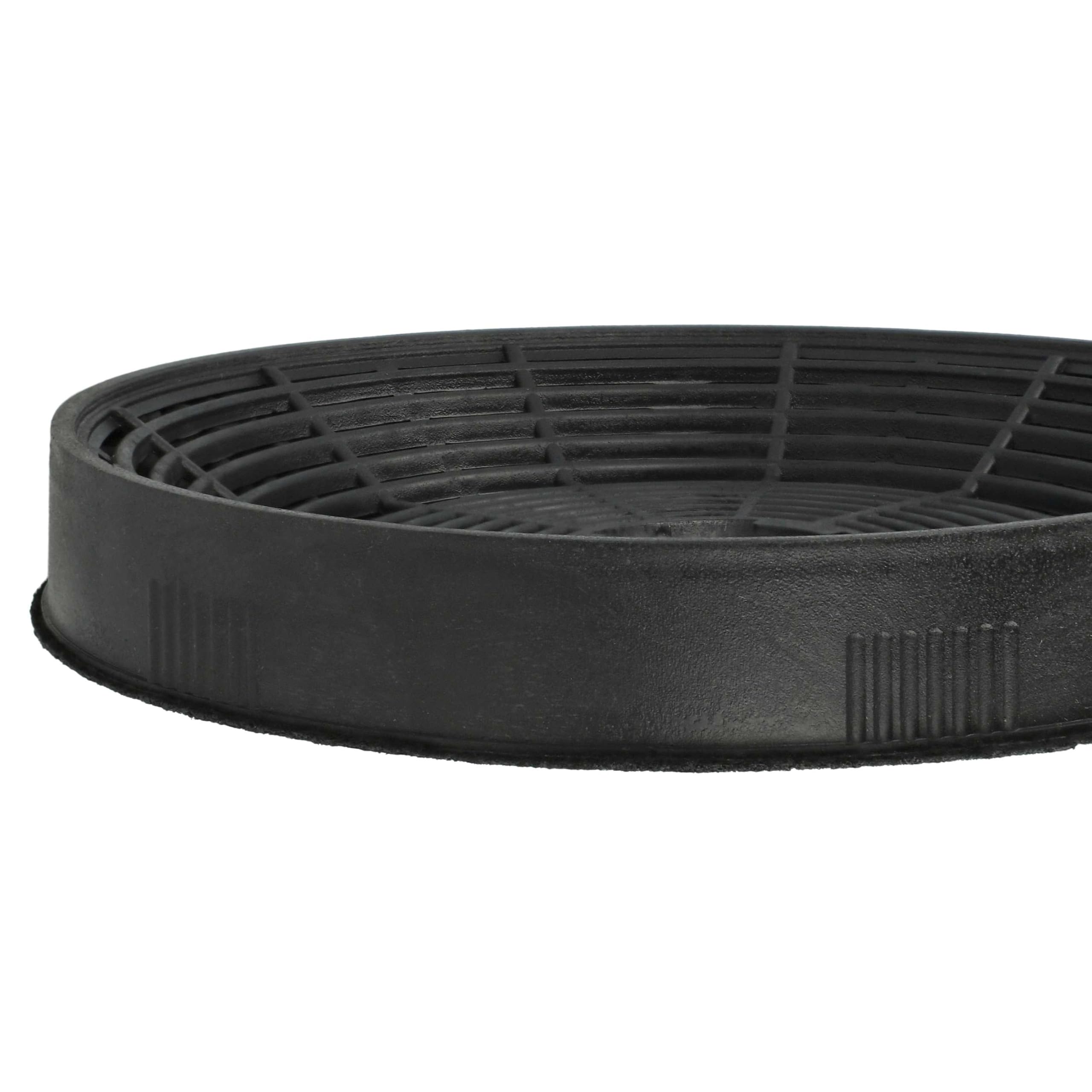 vhbw 10 x filtr z węglem aktywnym kompatybilny z Jan Kolbe Triton75.2CN 101106403 okap wyciągowy - 16 cm