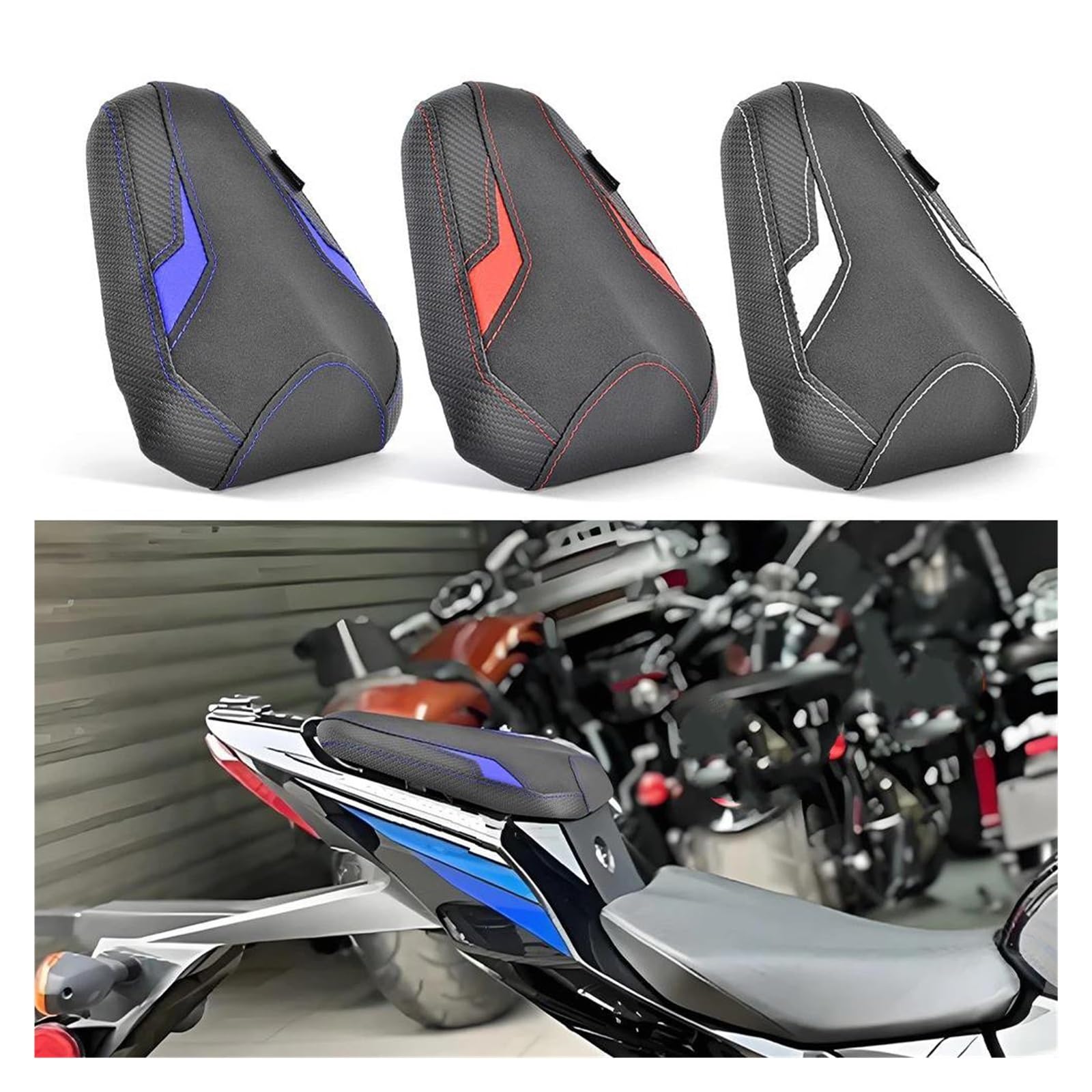 Sedile Passeggero Posteriore Per Moto Cuscino Passeggero Sellino Per Moto