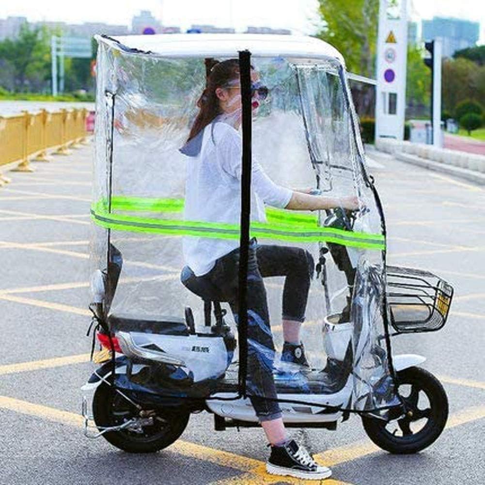 Vollständig geschlossene wasserdichte transparente Abdeckung für Elektrofahrräder und Motorräder