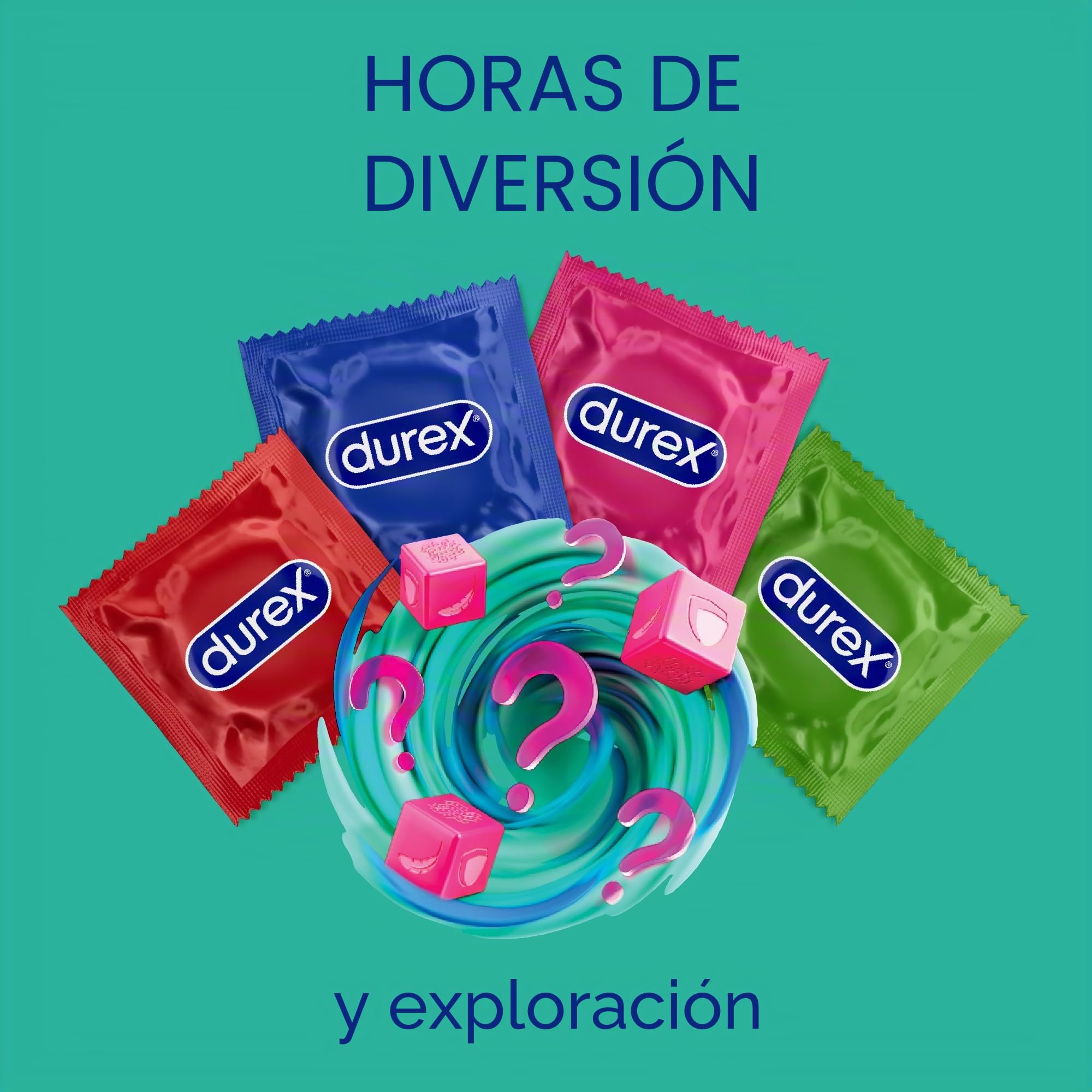 Durex Surprise Me - Paquete variado, 80 condones (40s x 2), ajuste estrecho y regular | Thin Feel, Pleasure Me, Originals Extra Safe, Tickle Me, mezcla ajustada y ajuste regular, mezcla de grosor, paquete variado