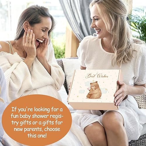 Miniatura 23 de Regalos para nuevas mamás para mujeres, los mejores regalos de embarazo para nuevos padres, regalos de revelación de género con mamá y papá, juego