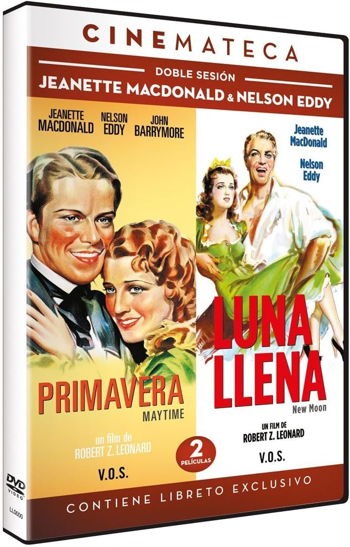 Jeanette MacDonald Double-Bill: Maytime (1937) / New Moon (1940) - Region 2 PAL Import, plays in English without subtitles