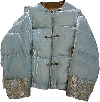 HSQIBAOER Womens Autumn Winter Casual Chinese Style Retro Cotton Coat Jacket