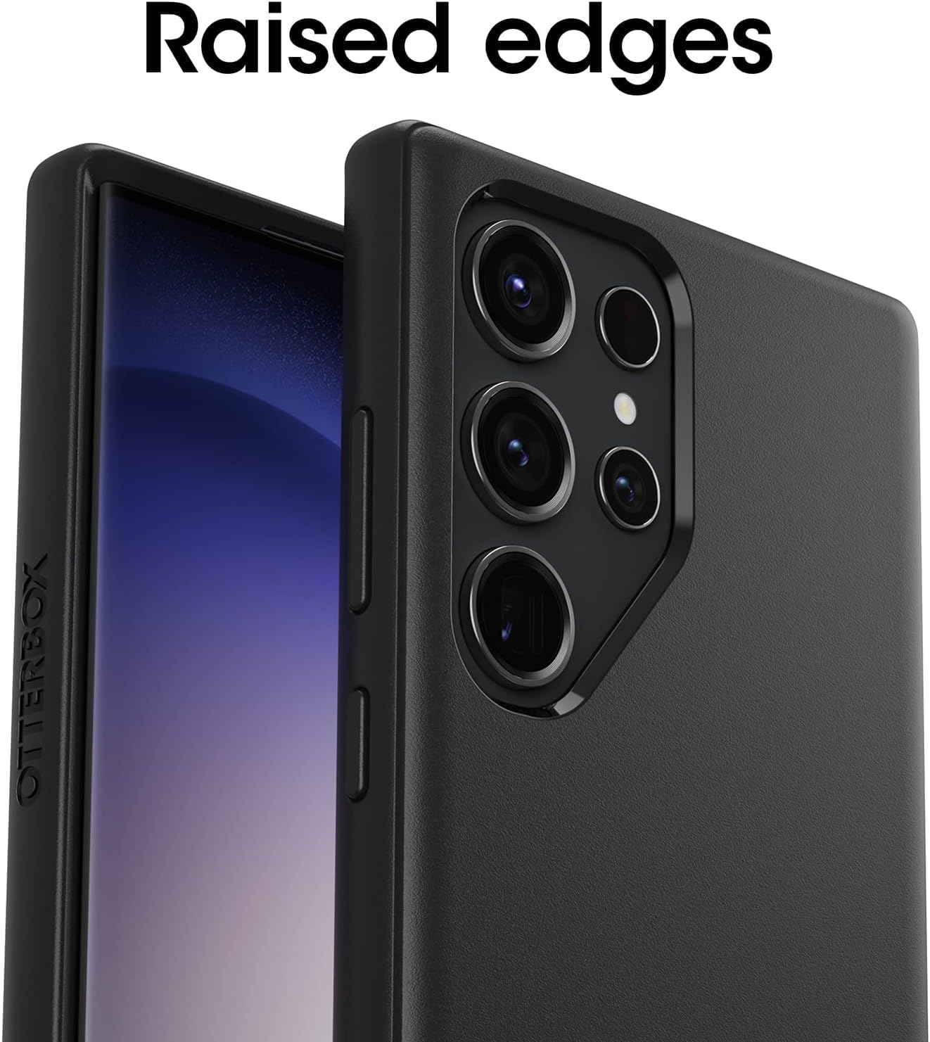 OtterBox Symmetry Series - Funda para Galaxy S23 Ultra, salvia y verde sonido, embalaje no minorista, funda de teléfono Samsung, ajuste delgado, protector de pantalla elevado, compatible con carga
