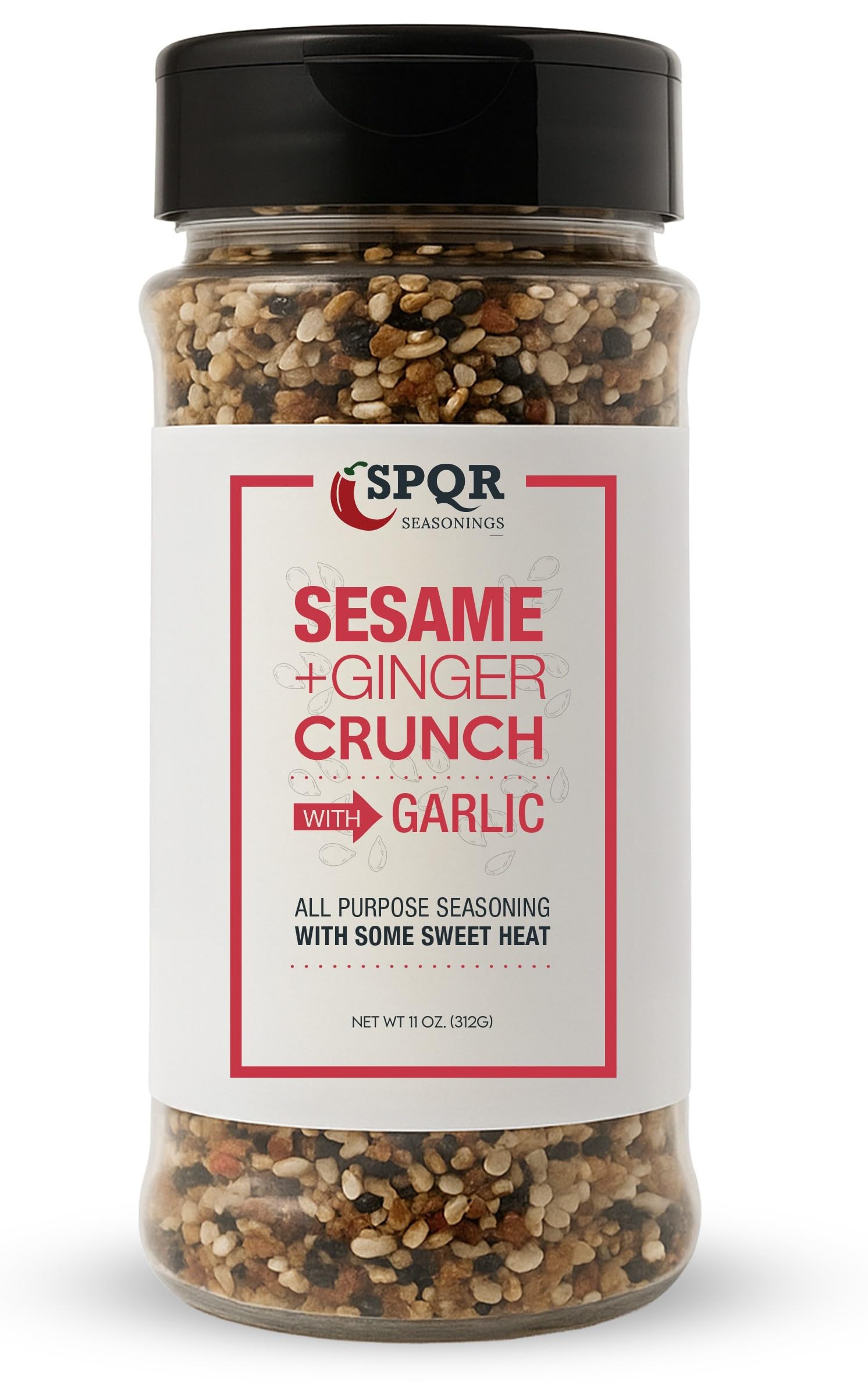 Amazon.com : Sesame Ginger Crunch XL 11 oz. All Purpose Seasoning