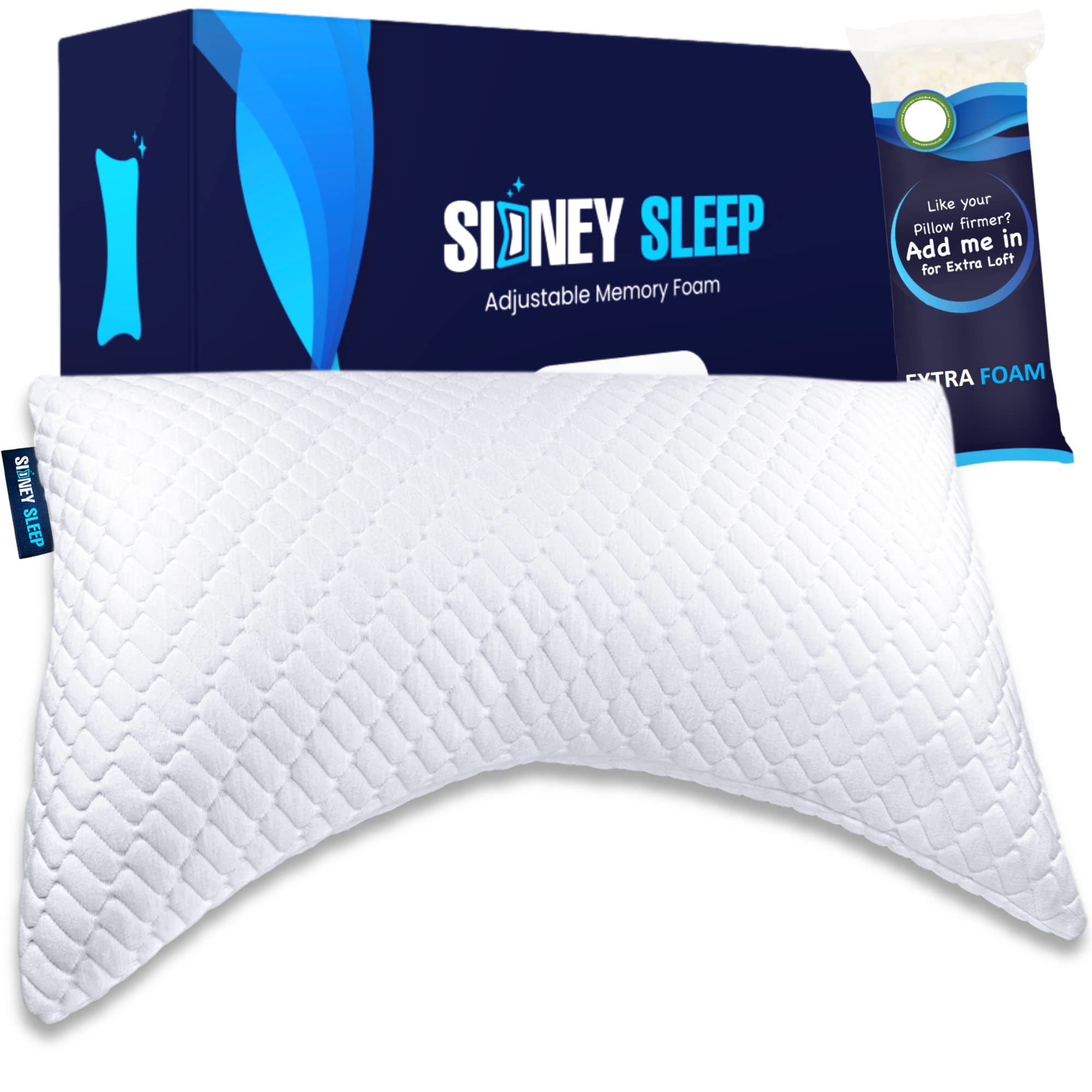 Sidney Sleep Side Sleeper Neck Pillow