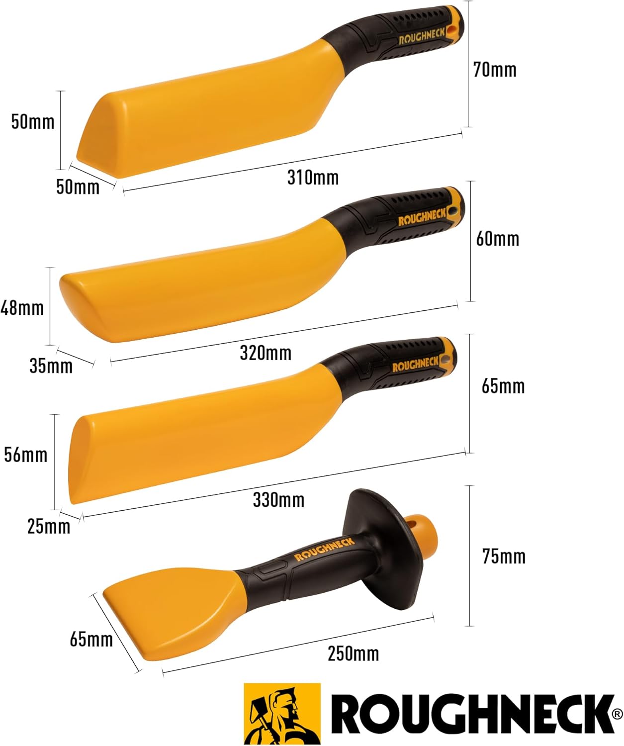 Les Meilleurs Outils de Pansage : Roughneck® Pro Lead en 4 Pièces!