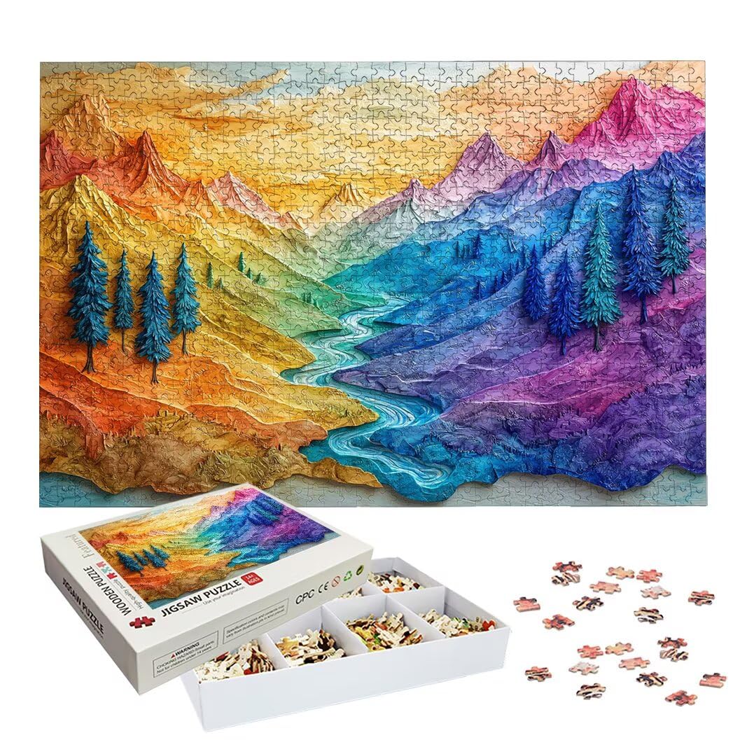 Puzzle Paesaggi, Puzzle 1000 Pezzi per Adulti, Regalo Donna/Uomo -2731