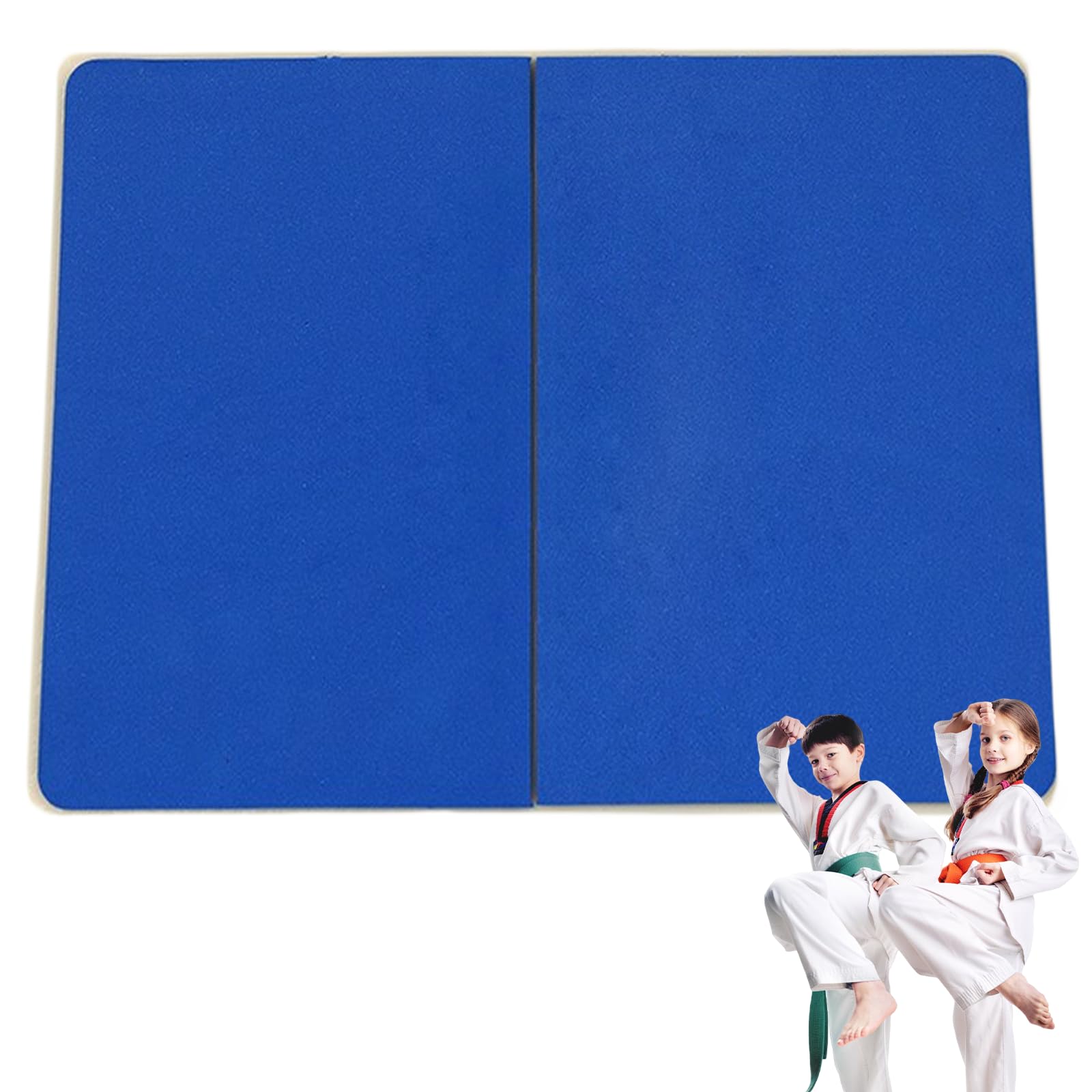 BAIFULAI Tablas de fracciones: Golpeadores reutilizables para artes marciales, resistente a la rotura, de espuma, para adultos y niños, color azul