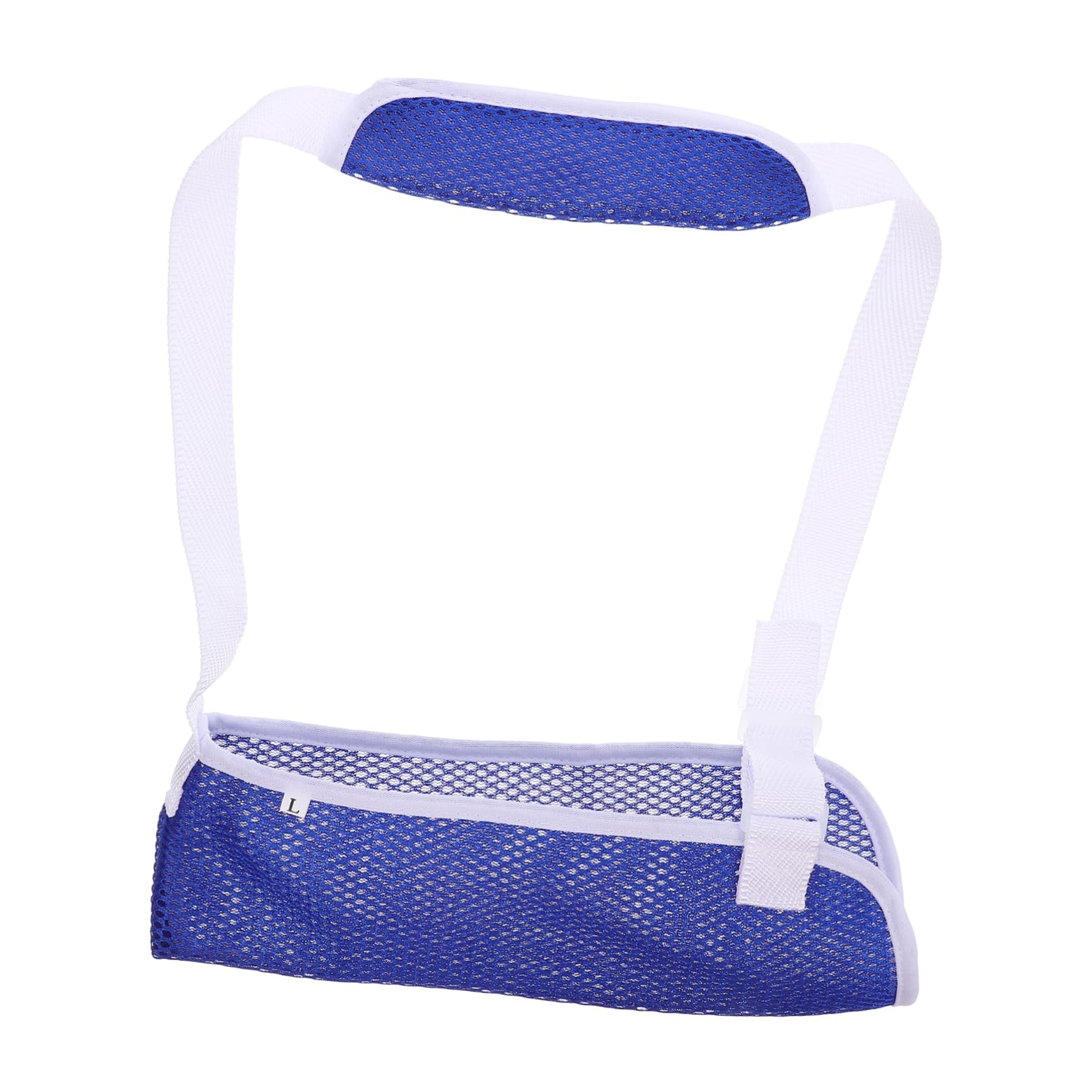 Healeved Blue Shoulder Pads for Boys and Girls Boys and Girls Arm Sling Blue Costume Elbow Support Medical Arm Sling (size L)