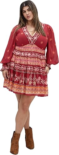 City Chic Women's Plus Size Dress - Hudson Mini, 12