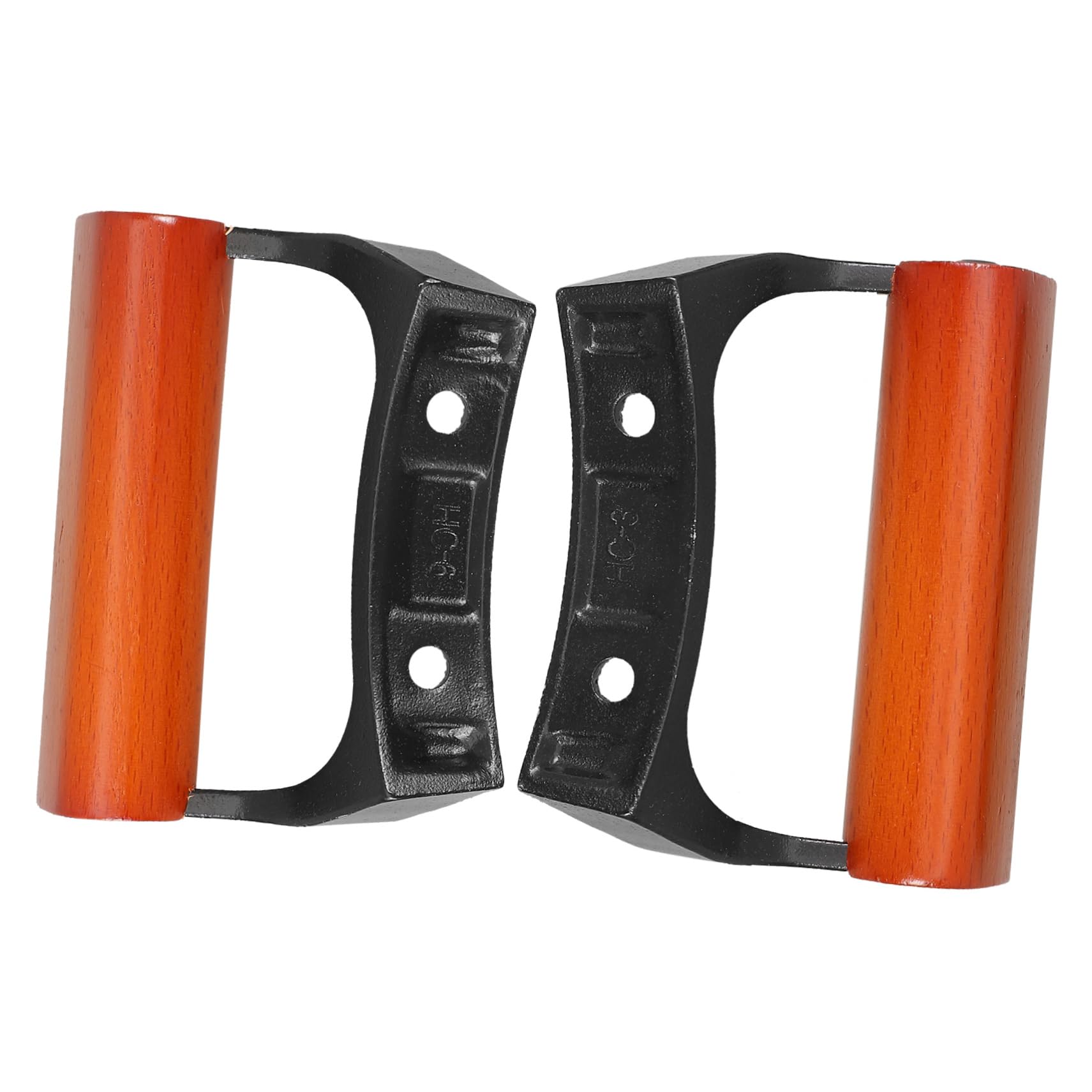 TOPBATHY 4 Sätze Topfohren Pfannengriff Topfgriff Seitengriff Für Topf Ersatzgriffe Für Topf Dampftopfteil Kesselgriffgriff Topfseitengriffe Topf Ersatzteil Küchengerät Hölzern 2 Stück * 4
