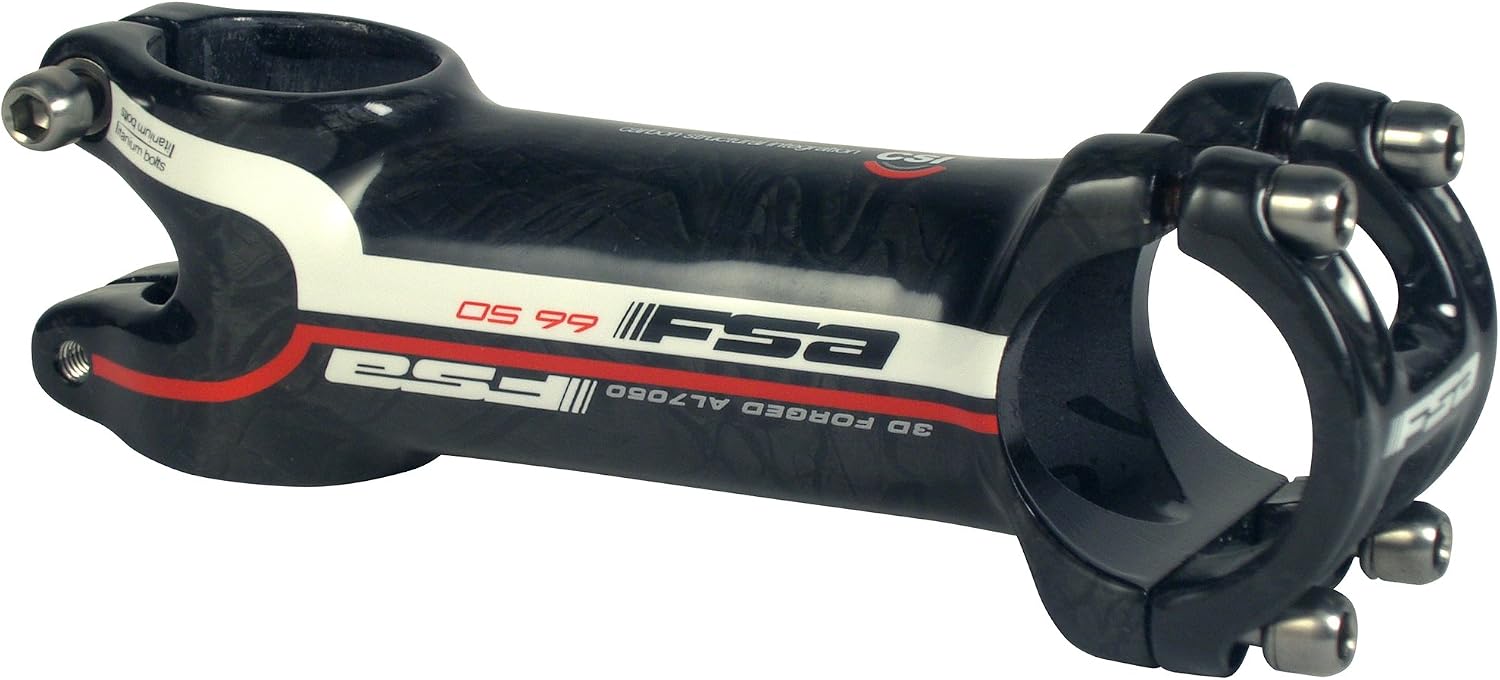 FSA Attacco Manubrio Bici da Corsa OS-99 CSI, Nero (Schwarz), 110 mm :  Sport e tempo libero