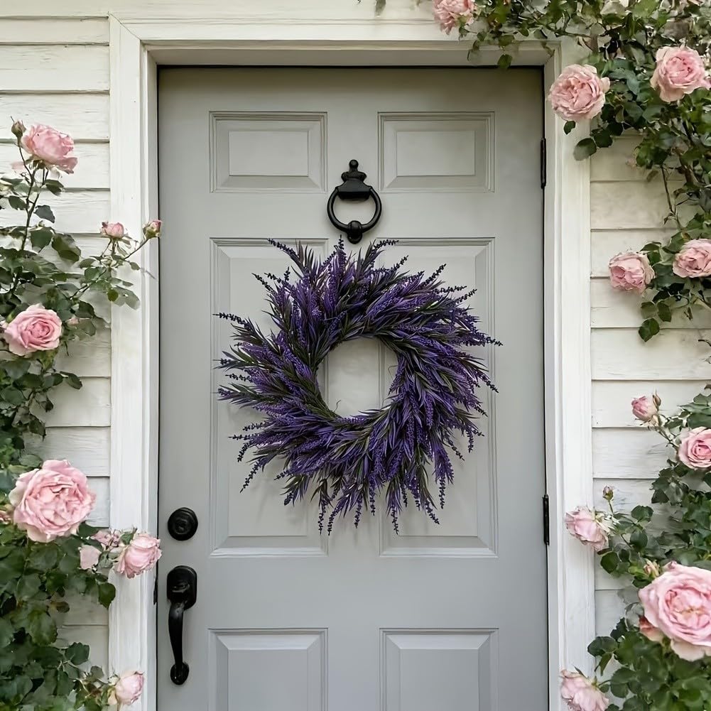 per corona Fiori Lavanda Plastica Esterno Interno per corona