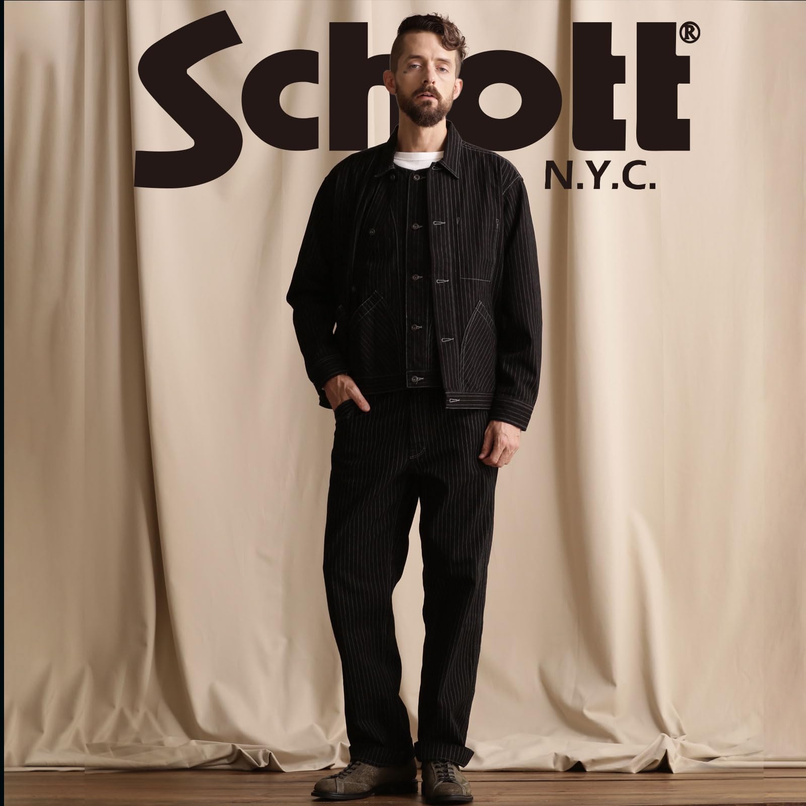 Amazon.co.jp: Schott NYC: OLD HICKORY