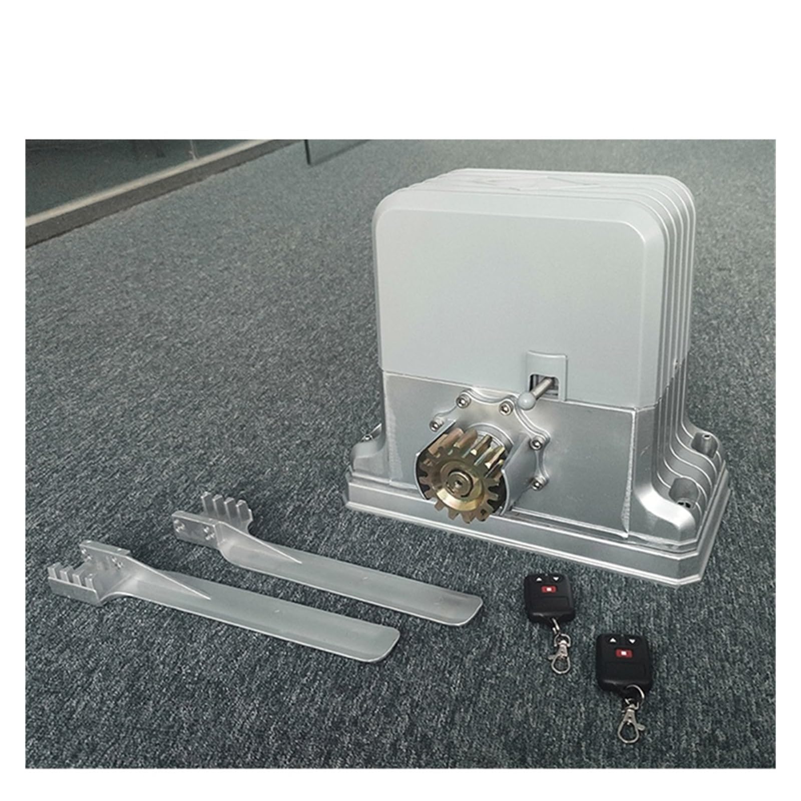 Kit sistema di sicurezza hardware per apricancello Eccellenza Uso Cremagliera con cerniera in acciaio Sposta apricancello Porte Automazione Macchina for cancelli scorrevoli scorrevoli Resistente al fr