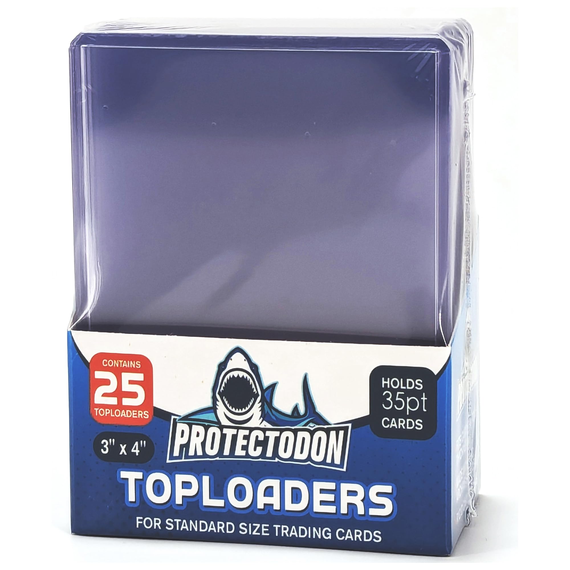Top Loaders Clear Rigid Card Sleeves 35pt – 3 x 4 Inch Hard Cases for Trading Cards, Sports Cards (25 Pack)