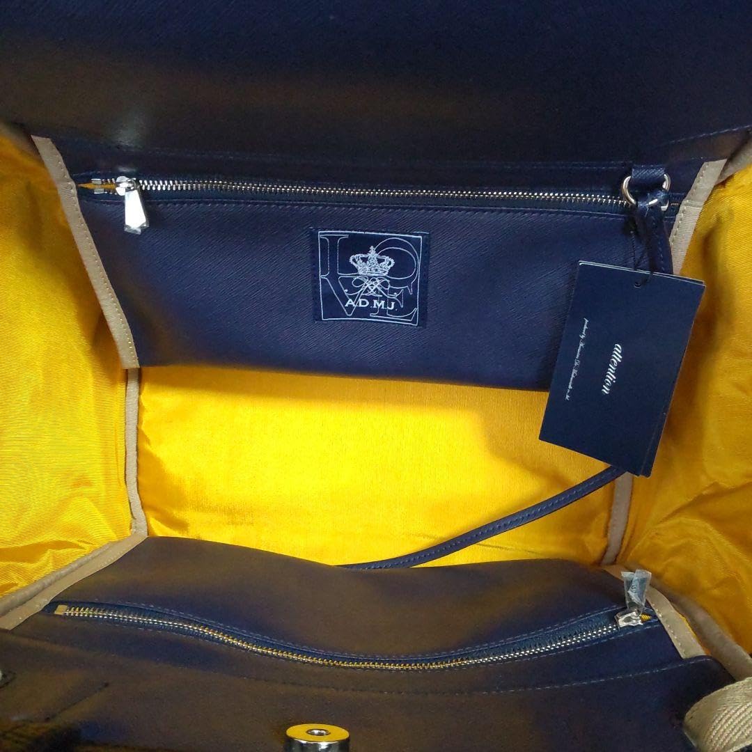 Amazon.co.jp: ADMJ ジャガード コンクルージョン ビット柄 トート  