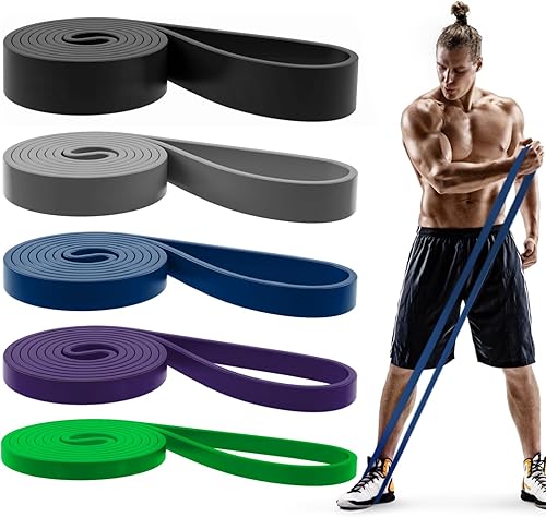 Miniatura 16 de Pull Up Bands, Resistance Bands, Pull Up Assistance Bands Set for Men & Women, Exercise Workout Bands for Working Out, Body Stretching, Physical