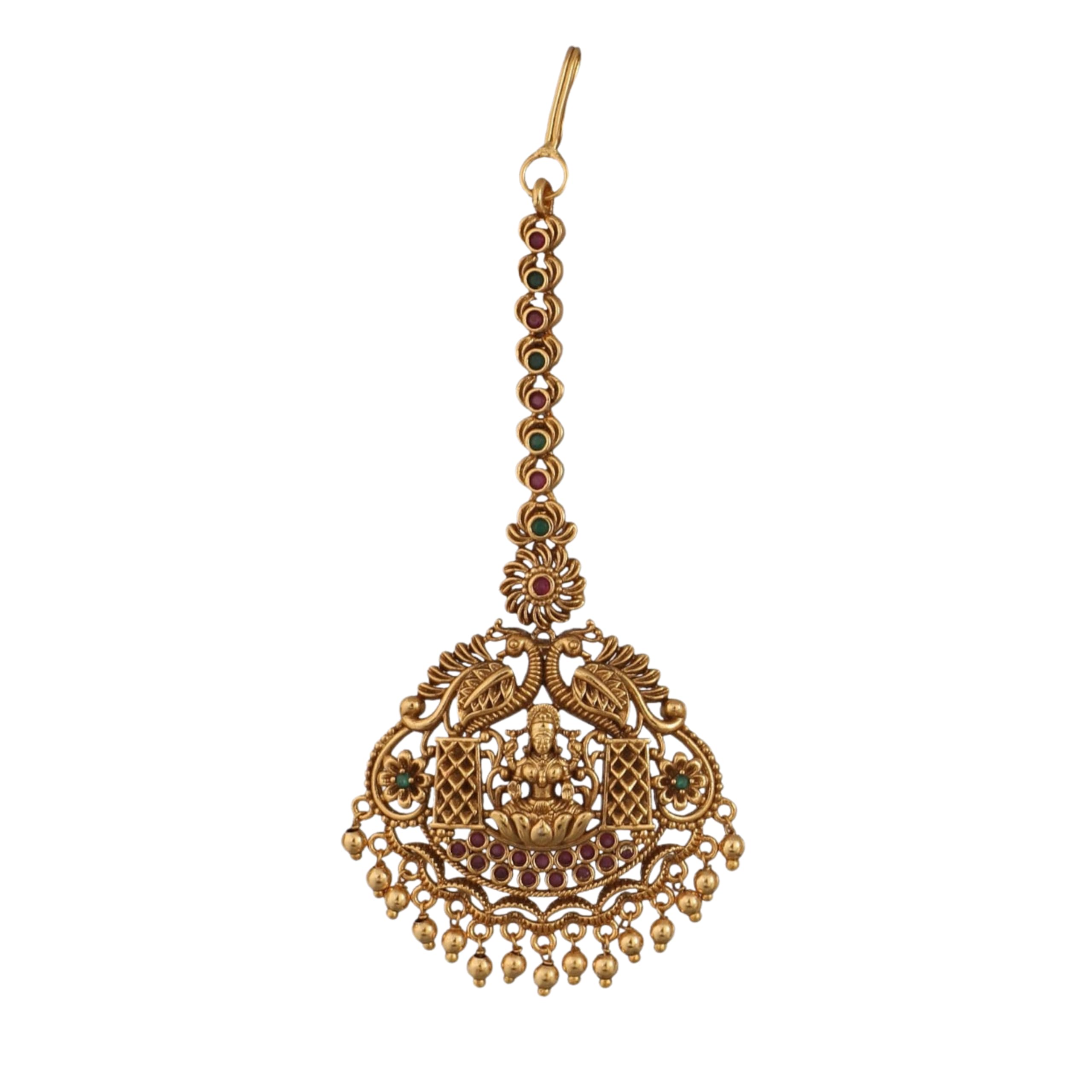 Tarinika Aahan Antique Maang Tikka - Wedding Mang Tika for Women - Perfect for Ethnic occasion | Traditional temple nethi chutti - 1 year warranty* (B0D6NGSYQT) Amazon Price History, Amazon Price Tracker