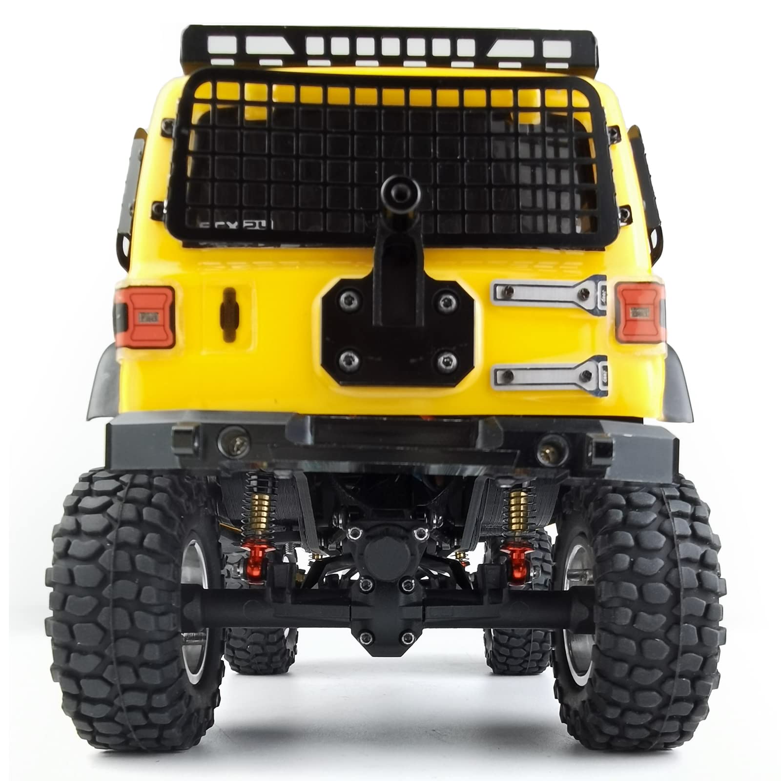 MORLORDY Adjustable Front Shock Mount & Receiver Plate For Axial SCX24 1/24 RC Crawler (LWB 133.7mm) - Metal Upgrade Part - View #10