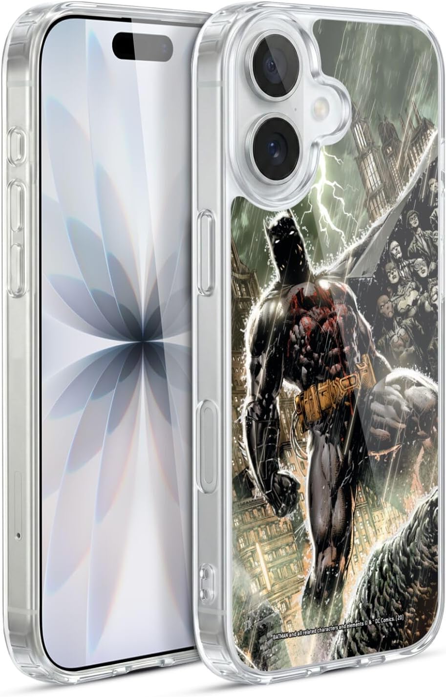 Head Case Designs Officially Licensed Batman DC Comics Hush Catwoman Iconic Comic Book Costumes Gel Case [Military Grade Protection] Compatible with Apple iPhone 17 Pro