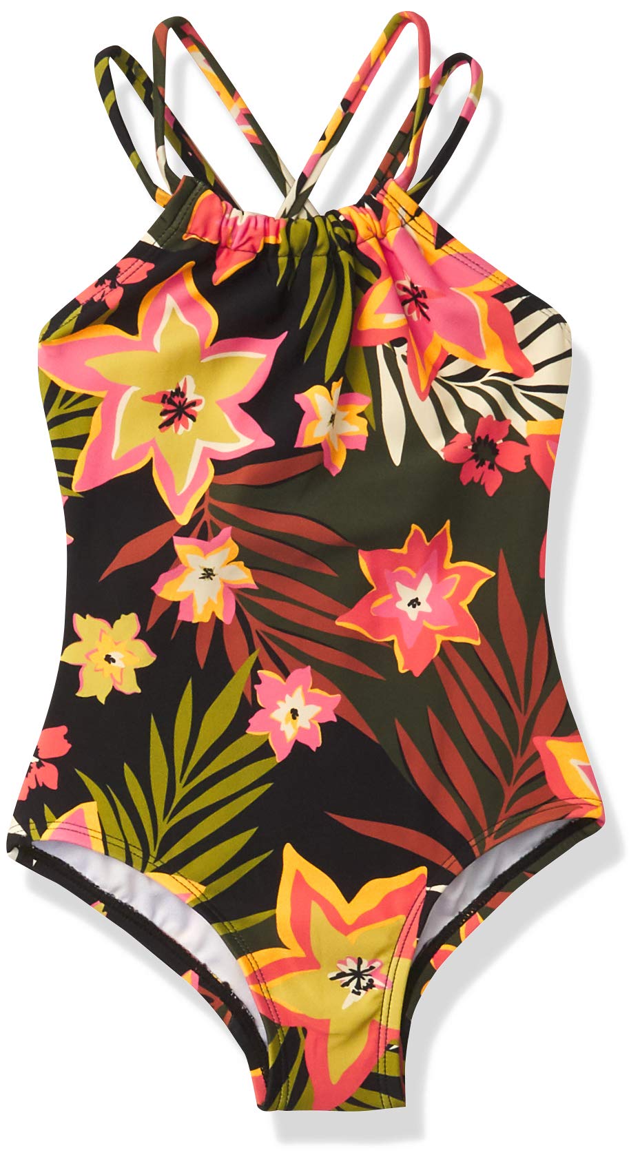 Kanu Surf Girls Jasmine Beach Sport Halter One Piece Swimsuit