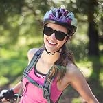 FEISEDY Hommes Femmes Lunettes de soleil Polarized Square Vintage Cyclisme Courir Pêche Golf Randonnée Sports Lunettes de Soleil B2990