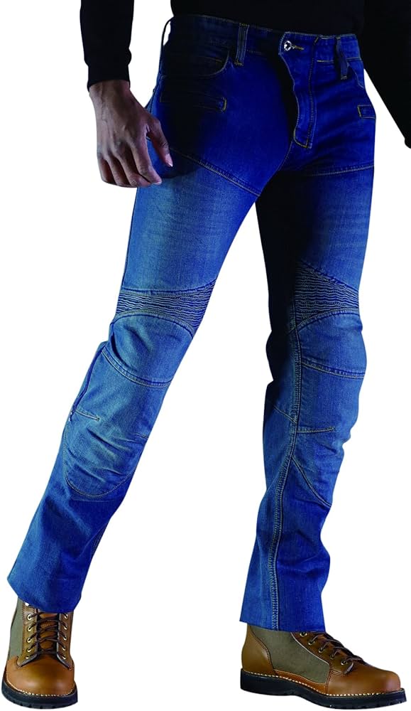 週末値下げ　コミネ　KVデニムジーンズ ブラック L PK-718II コミネ ジーンズ PK-718II スーパーフィットケブラーデニム