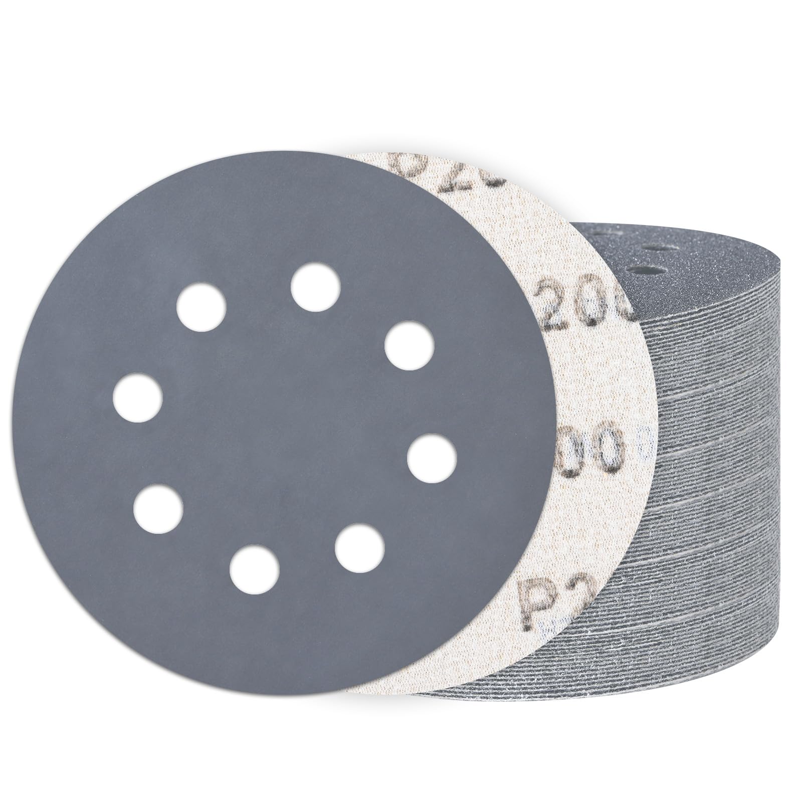 100PCS 125MM Sanding Discs 2000 Grit, Wet Dry Hook and Loop Sandpaper โ image 1