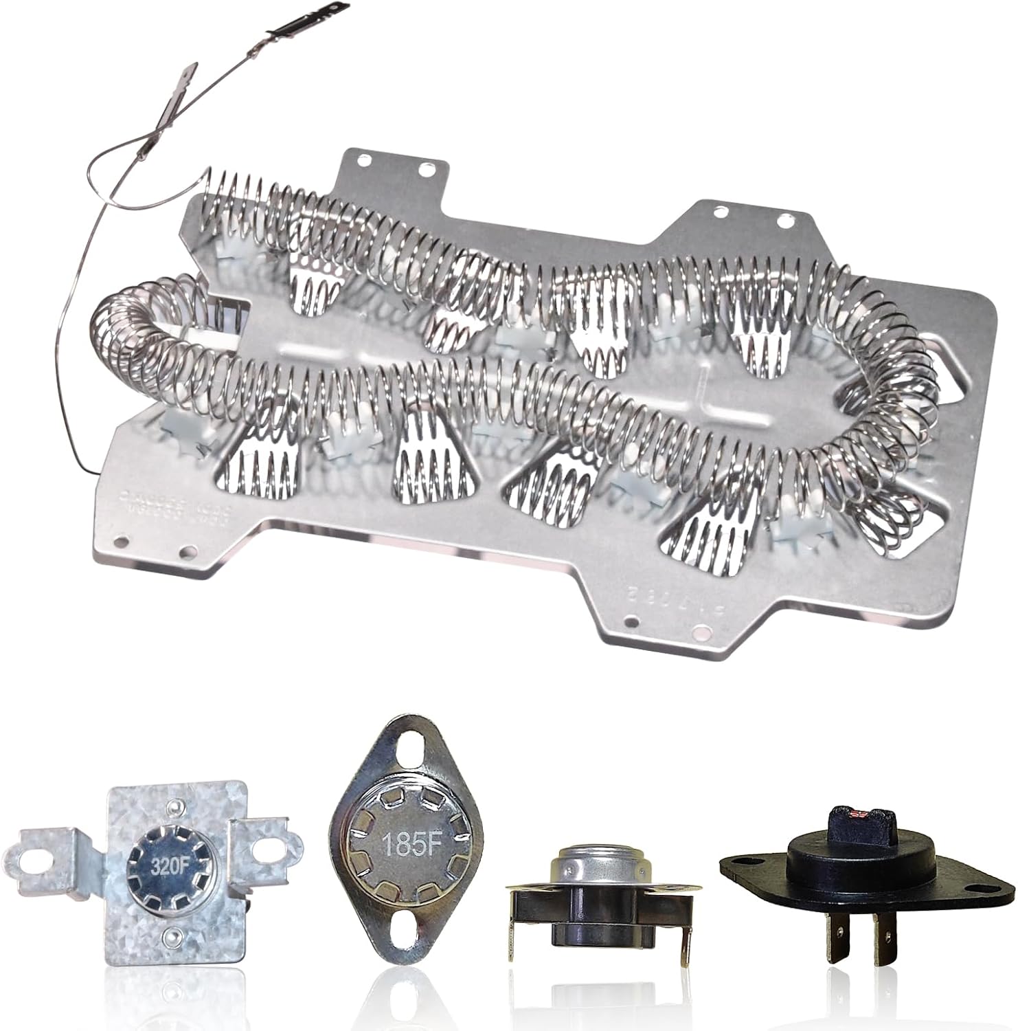 JNDO Dryer Heating Element Kit DC4700019A Compatible with