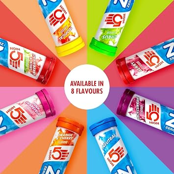 HIGH5 Zero Electrolyte Tablet - Hydration Tablets Enhanced with Vitamin C - 0 Calories & Sugar Free - Boost Hydration, Performance & Wellness - Blackcurrant, 20 Tablets (20x, Pack of 2)