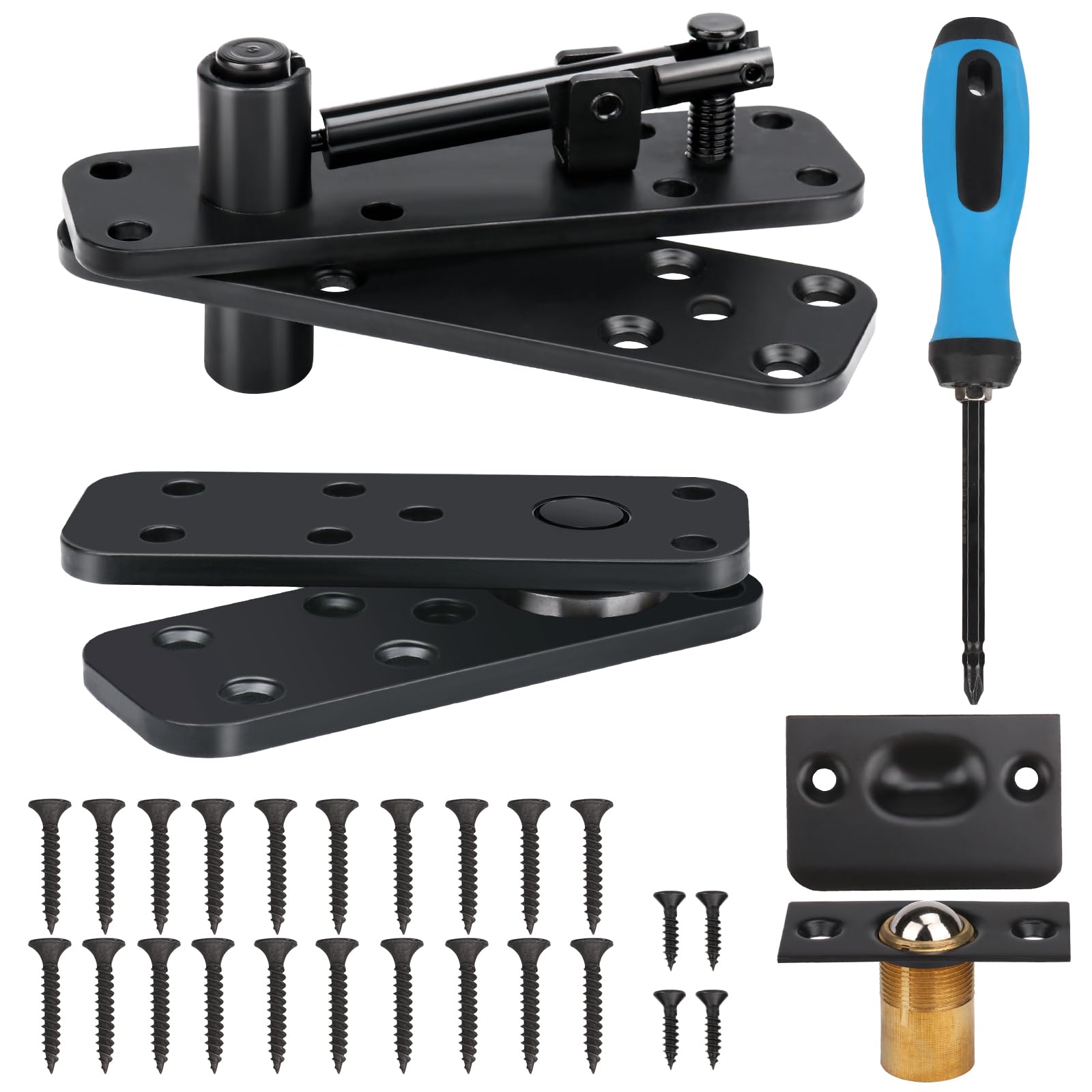 Hidden Door Hinge, Stainless Steel Pivot Hinge, Up to 570Lbs Load ...