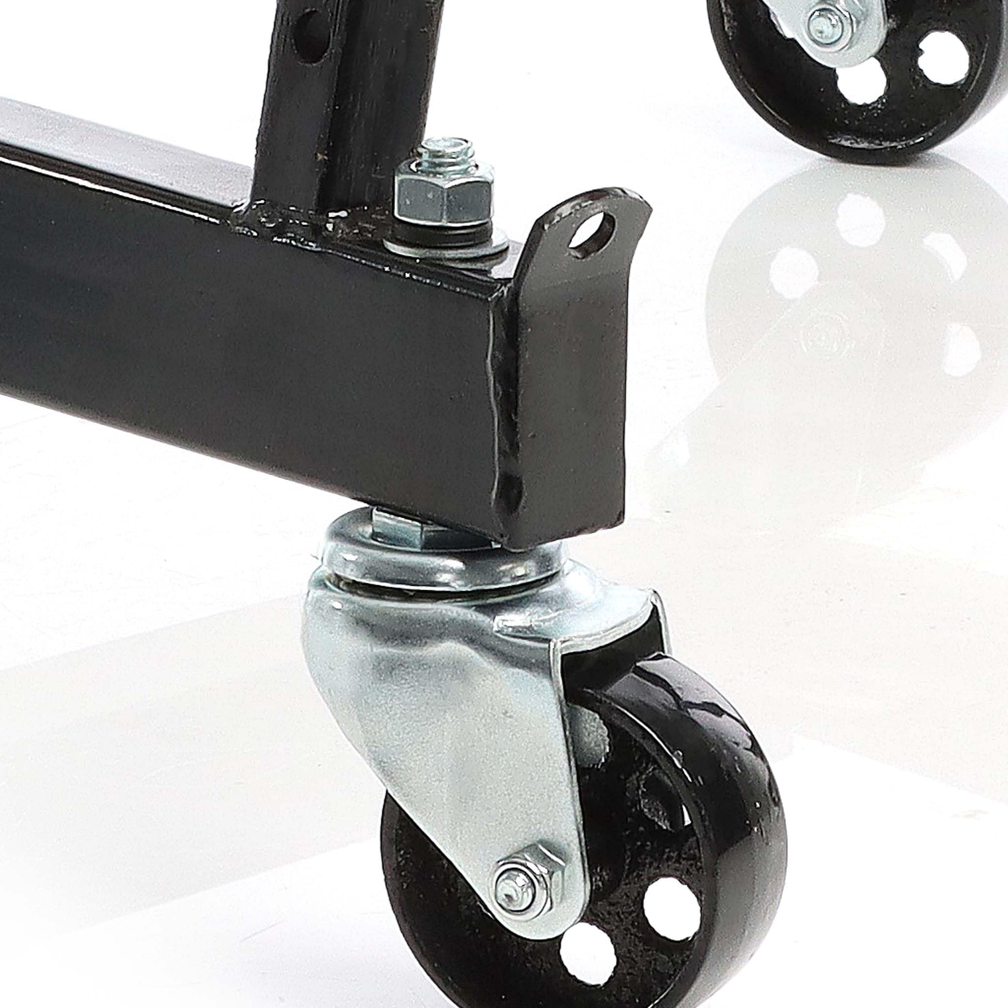 Wiltec Cavalletto alzamoto a rotelle max 680 kg per moto Quad