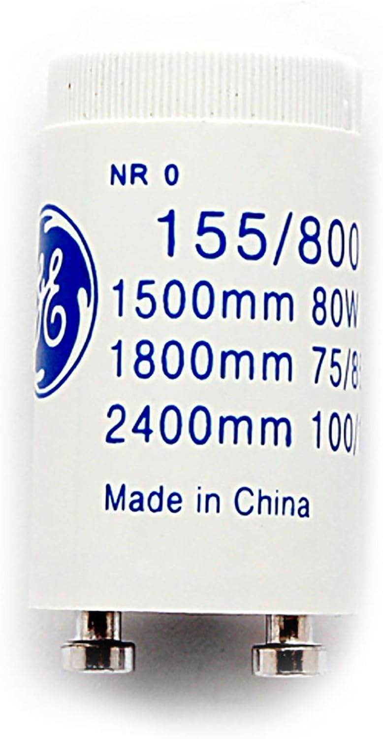 GE Pack of 10 Philips Fluorescent Starters for Lights 70125w S16, 2G10